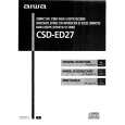 AIWA CSDED27 Owner's Manual cover photo