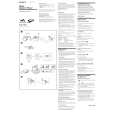 SONY WMFS566 Owner's Manual cover photo