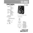 SONY SSA902 Service Manual cover photo