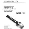 SENNHEISER MKE 46 Owner's Manual cover photo