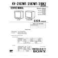 SONY KV21DK2 Service Manual cover photo