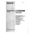 AIWA ZD5000M Owner's Manual cover photo
