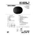 SONY XS6920MK2 Service Manual cover photo