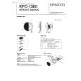 KENWOOD KFC1365 Service Manual cover photo