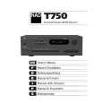 NAD T750 Owner's Manual cover photo