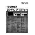 TOSHIBA PCV10 Service Manual cover photo