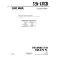 SONY SEN-731CD Service Manual cover photo