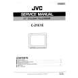 JVC C21E1E Service Manual cover photo