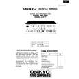 ONKYO A8017 Service Manual cover photo