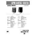 SONY APM-44ESG Service Manual cover photo