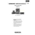 ONKYO GXW51 Service Manual cover photo