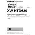 PIONEER XW-HTD630A/KUCXJ Service Manual cover photo