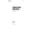 SONY DTC-A7 Owner's Manual cover photo