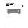 NAD M15 Owner's Manual cover photo