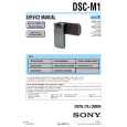 SONY DSCM1 Service Manual cover photo