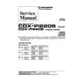 PIONEER CDXP1220S X1N/ES+ Service Manual cover photo