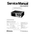 TECHNICS RS615USD Service Manual cover photo