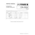 FISHER CA-1224 Service Manual cover photo