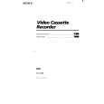 SONY EV-C200 Owner's Manual cover photo