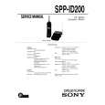 SONY SPPID200 Service Manual cover photo