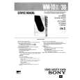 SONY WM10II Service Manual cover photo