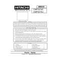 HITACHI CMP307XU Service Manual cover photo