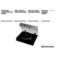 KENWOOD KD-2070 Owner's Manual cover photo