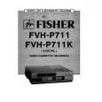 FISHER FVHP711 Service Manual cover photo