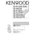 KENWOOD IS-WG34 Owner's Manual cover photo