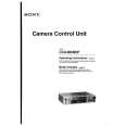 SONY CCUM5 Owner's Manual cover photo