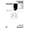 SONY SSXB66V Service Manual cover photo