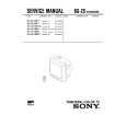 SONY KVA21MF1 Service Manual cover photo