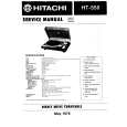 HITACHI HT550 Service Manual cover photo
