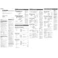 SONY ICDP28 Owner's Manual cover photo