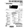 SONY SLVAV100C Service Manual cover photo
