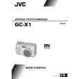 JVC GC-X1EG Owner's Manual cover photo