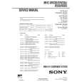 SONY MHCR550 Service Manual cover photo