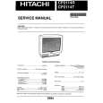 HITACHI CP2114R Service Manual cover photo