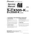 PIONEER S-CX505-K/XTM/CN5 Service Manual cover photo