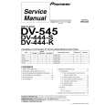 PIONEER DV444K Service Manual cover photo