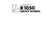 LUXMAN R1050 Service Manual cover photo