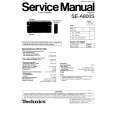 TECHNICS SUA800D Service Manual cover photo