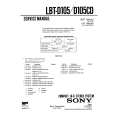 SONY LBTD105CD Service Manual cover photo