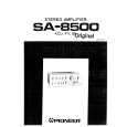 PIONEER SA-8500 Service Manual cover photo