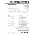 SONY CMTCP500K Service Manual cover photo