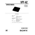 SONY VPF-A2 Owner's Manual cover photo