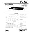 SONY DPS-V77 Service Manual cover photo