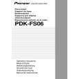 PIONEER PDK-FS06 Owner's Manual cover photo