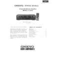ONKYO A8940 Service Manual cover photo