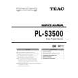 TEAC PL-S3500 Service Manual cover photo